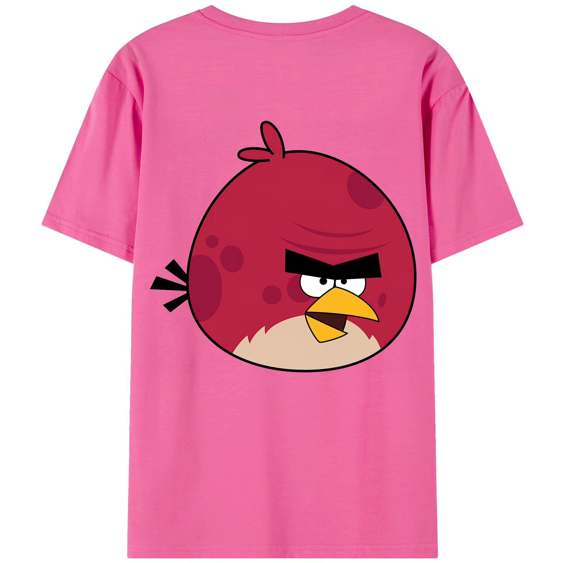 （画像用） Angry Birds アングリーバード レディース半袖Tシャツ(バックプリント)